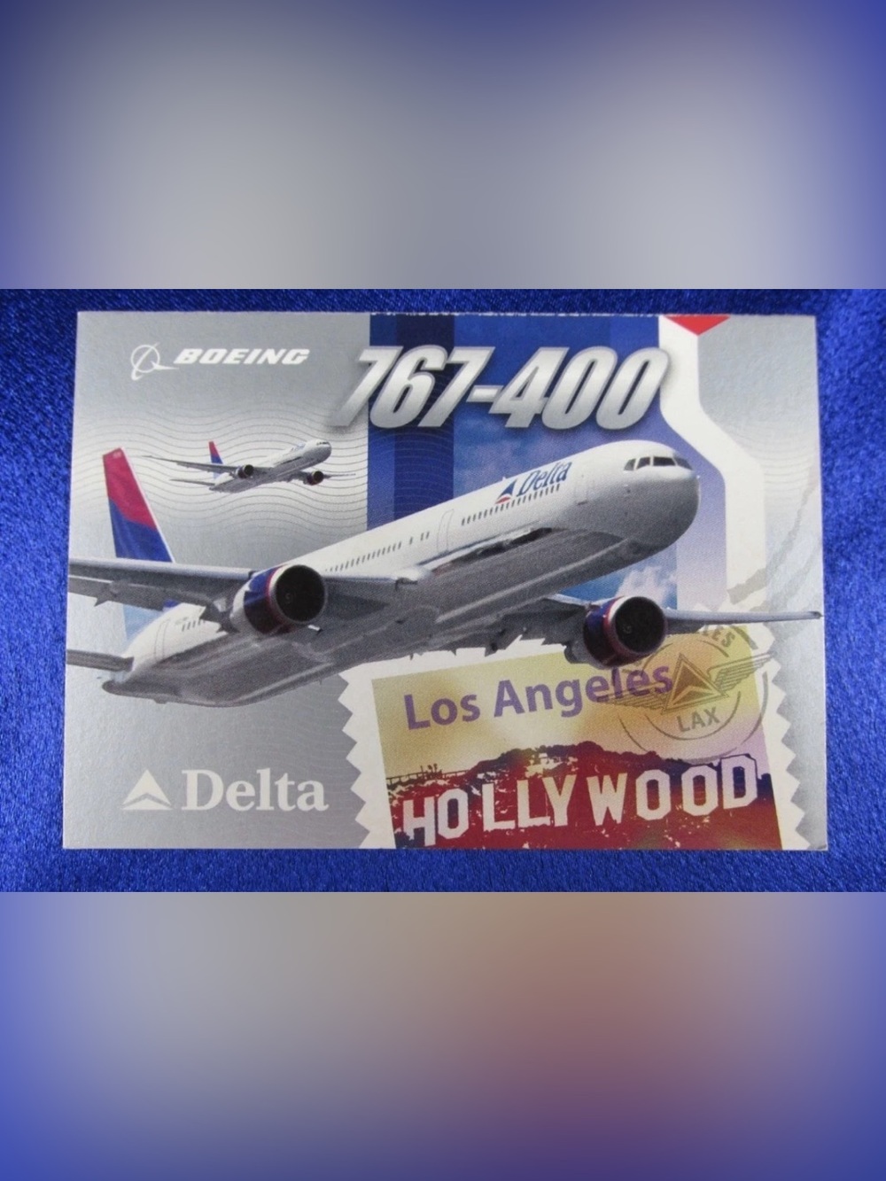 2004 Delta Airline Pilot Trading Card